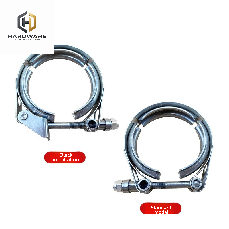 Exhaust V Band Clamp Flange Kit Stainless - 이플러스 자동차 304 스테인리스 스틸 V