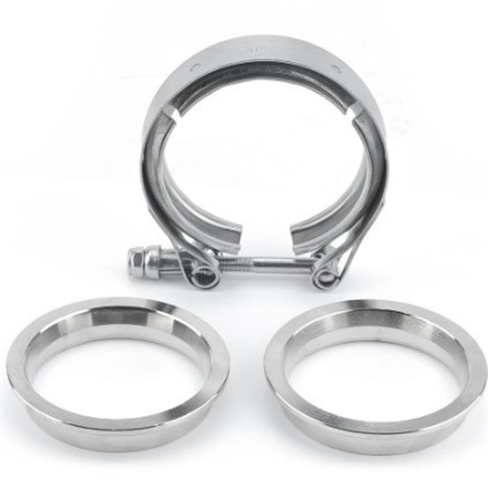 Exhaust V Band Clamp Flange Kit Stainless - 304 스테인리스 스틸 V 밴드 클램프