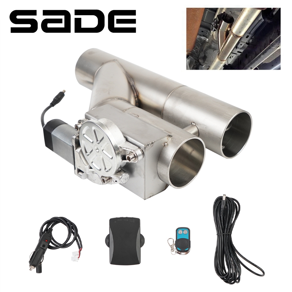 Dual Exhaust Cutout Valve Y Pipe Stainless - 스테인레스 스틸 자동차 배기 Y 파이프