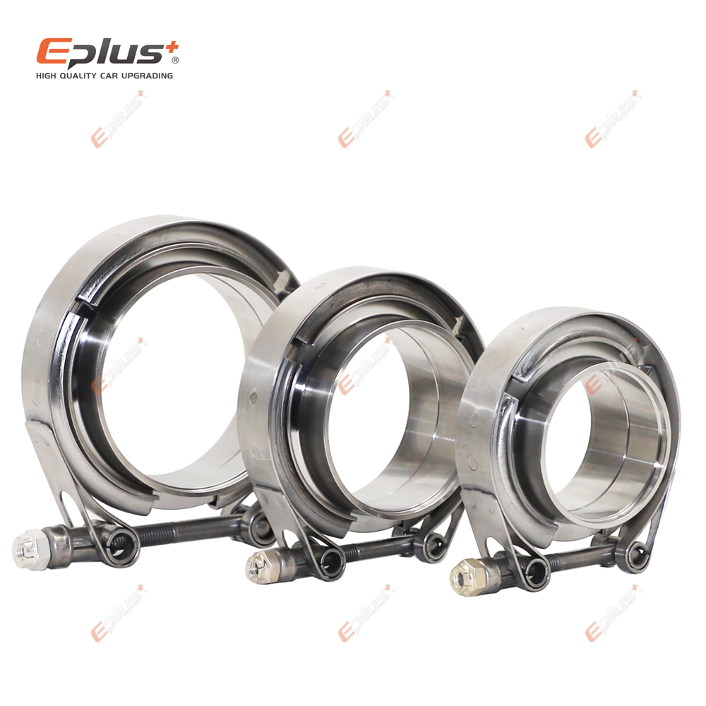 Exhaust V Band Clamp Flange Kit Stainless - Eplus 자동차 304 스테인레스 스틸 V