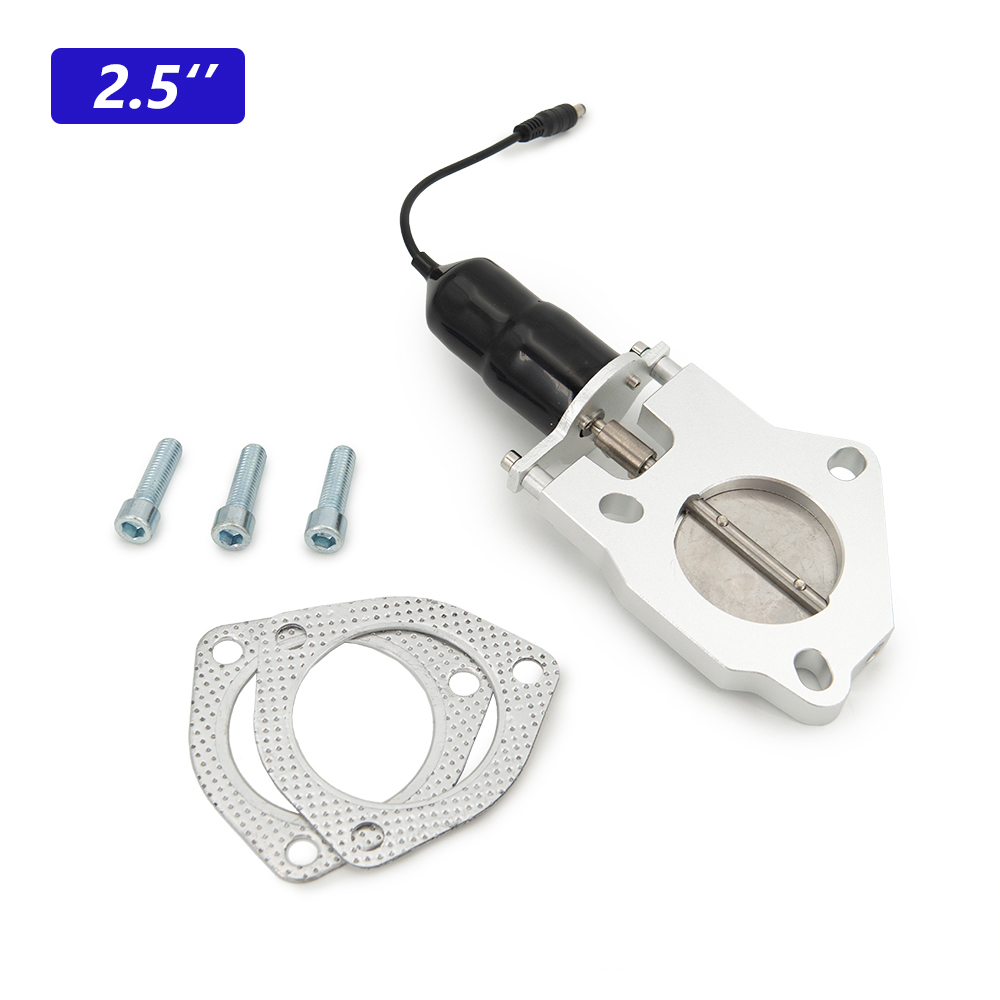 Electric Exhaust Cutout Valve Kit 2.5 3.0 - 범용 배기 전기 배기 밸브 2.5
