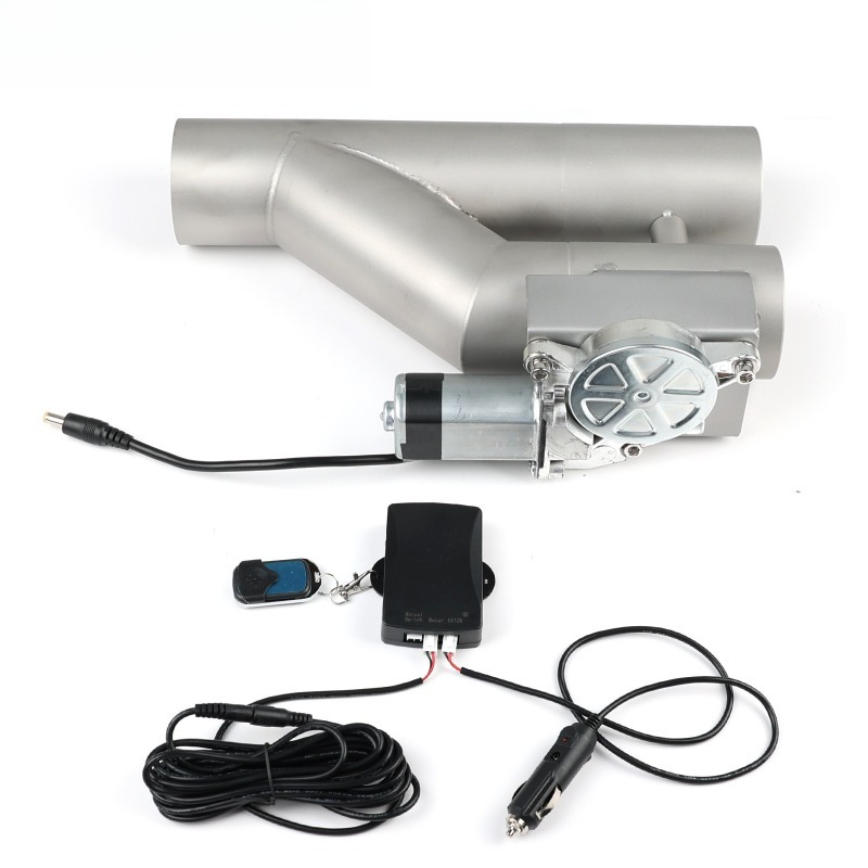 Dual Exhaust Cutout Valve Y Pipe Stainless - 스테인리스 스틸 Y자형 듀얼 배기 컷아웃