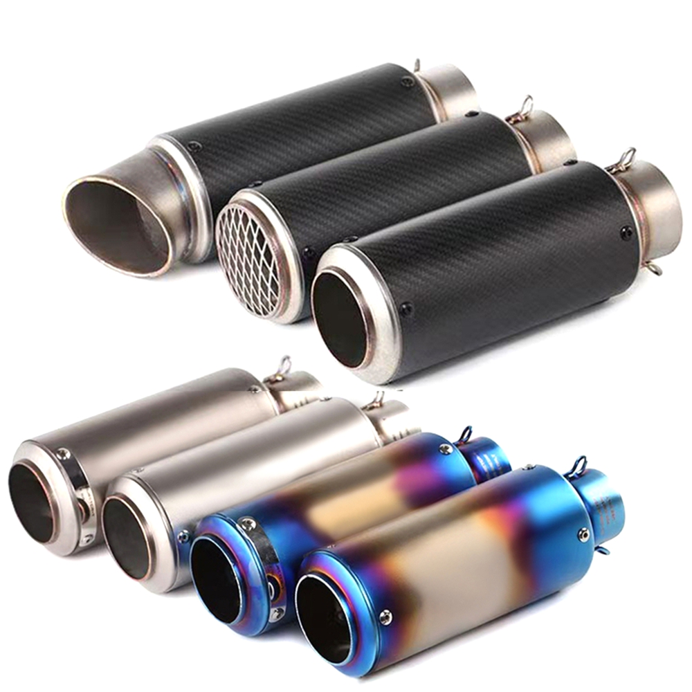 Exhaust Muffler Stainless Steel Universal - 혼다 야마하 R6 R1 R3 MT07