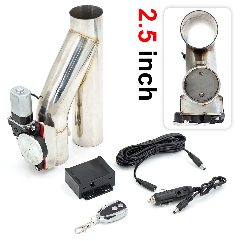 Exhaust Dump Valve With Wireless Remote - 유니버셜 스테인리스 스틸 2, 2.25, 2.5,