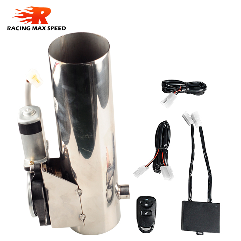Electric Exhaust Cutout Valve Kit 2.5 3.0 - 2 2.25 2.5 3 인치 3.0