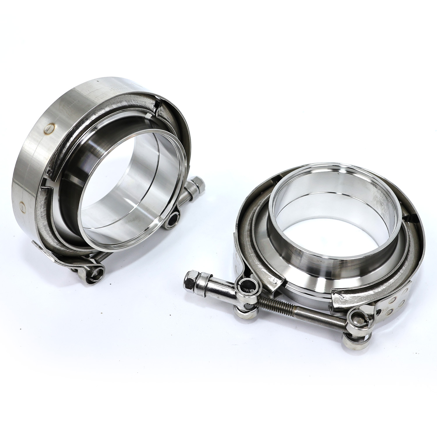 Exhaust V Band Clamp Flange Kit Stainless - 범용 304 스테인리스 스틸 퀵 릴리스