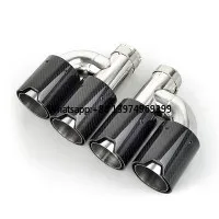 타입: 탄소 섬유 배기구 - 듀얼 아웃렛, 입구 크기: - Exhaust Tips Dual Outlet Carbon Fiber 63Mm 리뷰 및 가격