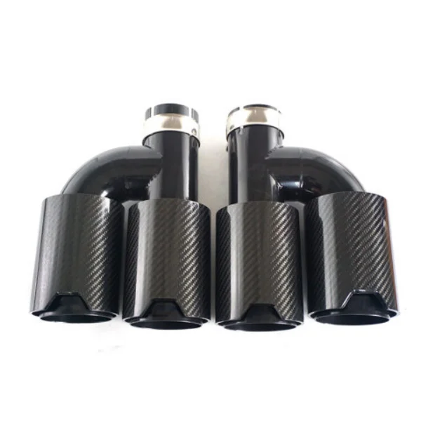 타입: 탄소 섬유 배기구 - 듀얼 아웃렛, 입구 크기: - Exhaust Tips Dual Outlet Carbon Fiber 63Mm 리뷰 및 가격