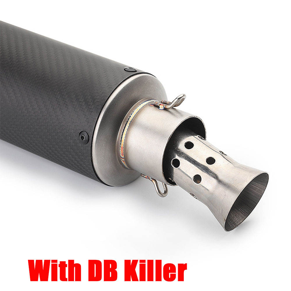 유니버설 51mm/60mm 개조형 SC 오토바이 배기  - Exhaust Muffler Stainless Steel Universal 리뷰 및 가격
