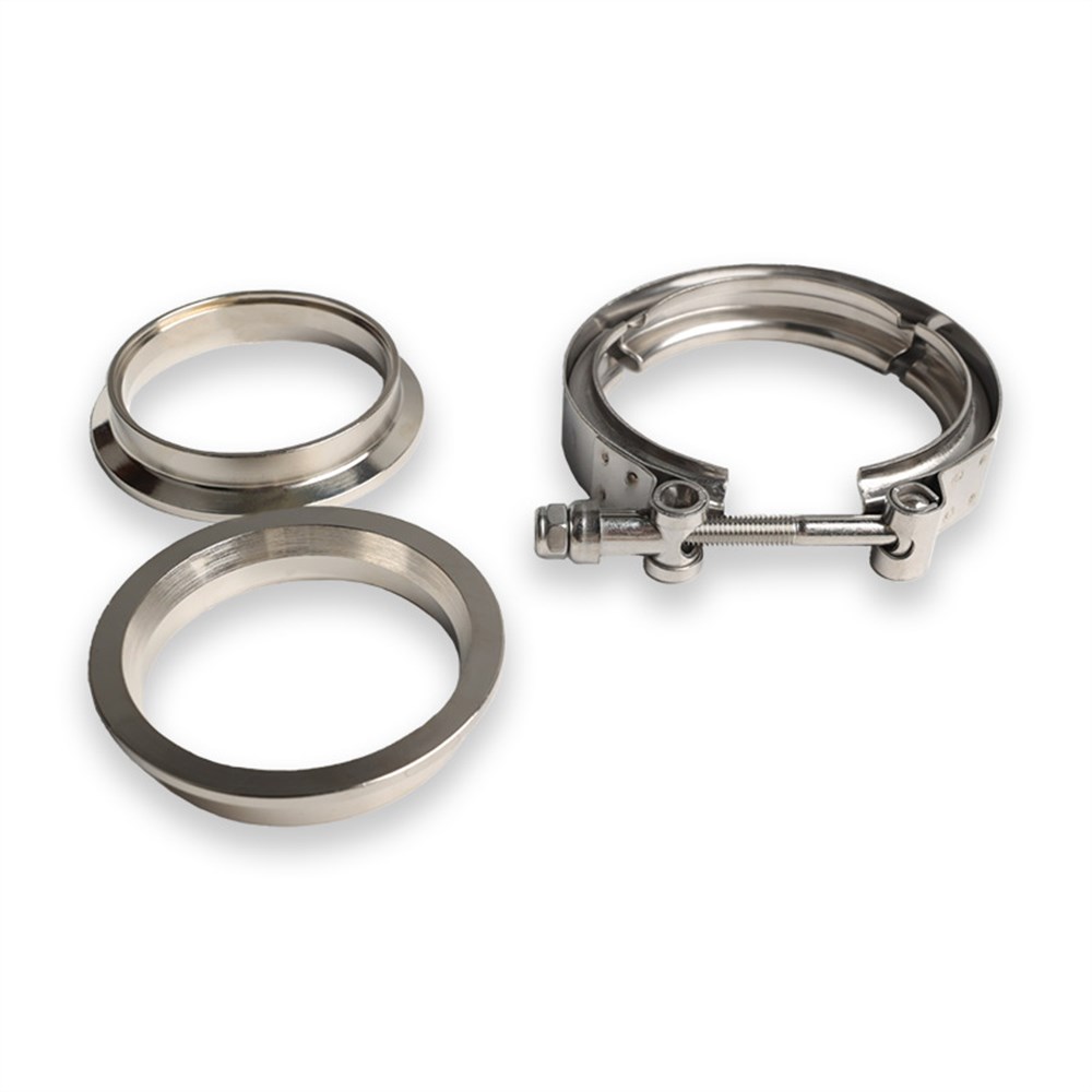 304 스테인리스 스틸 V 밴드 클램프 키트, 터보 다 - Exhaust V Band Clamp Flange Kit Stainless 리뷰 및 가격