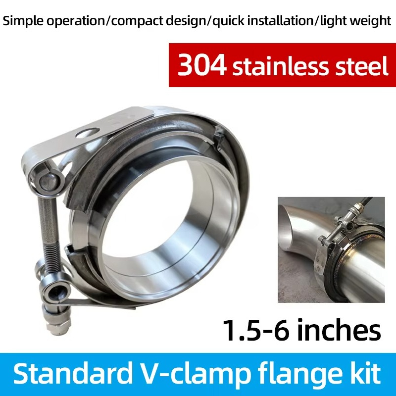304 스테인리스 스틸 재질의 빠른 분리형 표준 V 밴 - Exhaust V Band Clamp Flange Kit Stainless 리뷰 및 가격