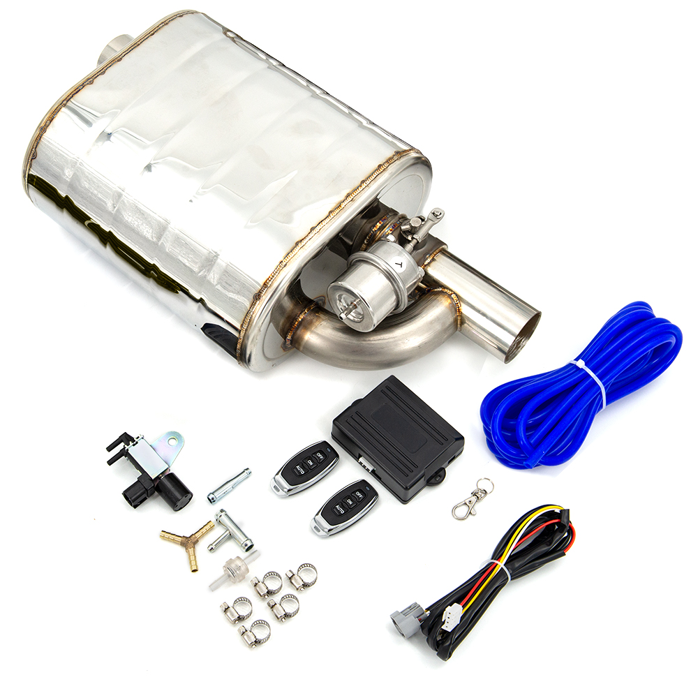 유니버설 자동차 배기 시스템 배기 머플러 무선 리모컨  - Exhaust Dump Valve With Wireless Remote 리뷰 및 가격