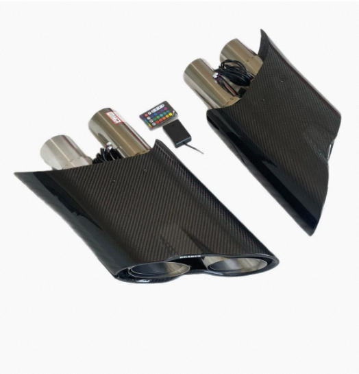 배기 팁 제조업체 스테인리스 스틸 유니버셜 카본 파이버 - Exhaust Tips Dual Outlet Carbon Fiber 63Mm 리뷰 및 가격