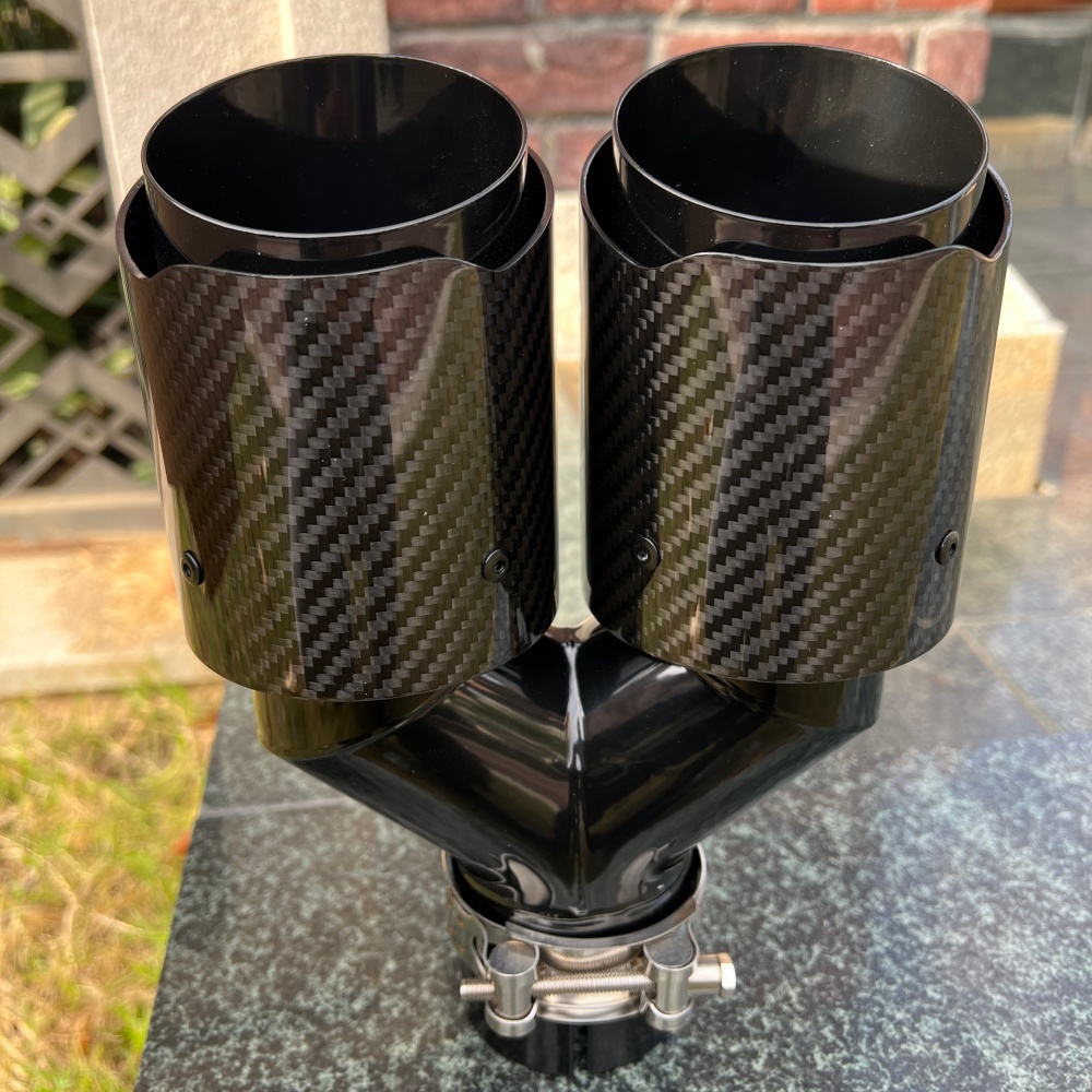 스타일리시한 탄소 섬유 배기구 팁, 2.5인치 흡입구, - Exhaust Tips Dual Outlet Carbon Fiber 63Mm 리뷰 및 가격