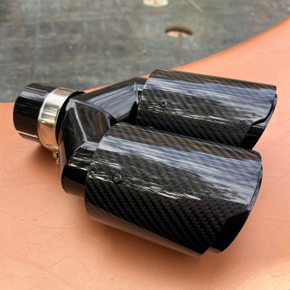 스타일리시한 탄소 섬유 배기구 팁, 2.5인치 흡입구, - Exhaust Tips Dual Outlet Carbon Fiber 63Mm 리뷰 및 가격