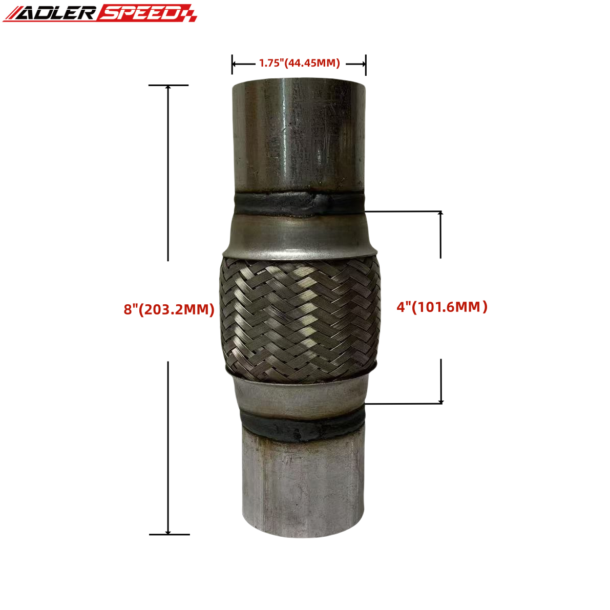 1.75인치, 2인치, 2.25인치, 2.5인치, 3인 - Exhaust Flex Pipe Braid Stainless Steel 2.5 리뷰 및 가격