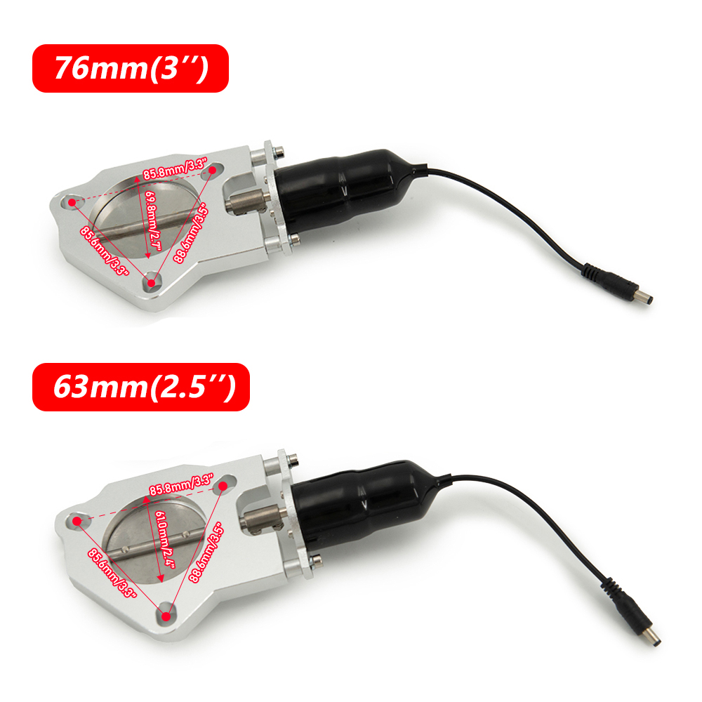 범용 배기 전기 배기 밸브 2.5 및 3.0 인치 배기 - Electric Exhaust Cutout Valve Kit 2.5 3.0 리뷰 및 가격