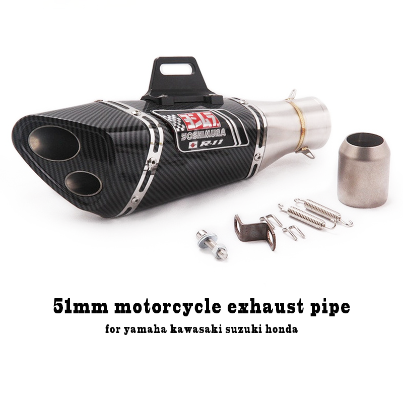 야마하 FZ8, MT07, NMAX, TMAX530,  - Exhaust Muffler Stainless Steel Universal 리뷰 및 가격
