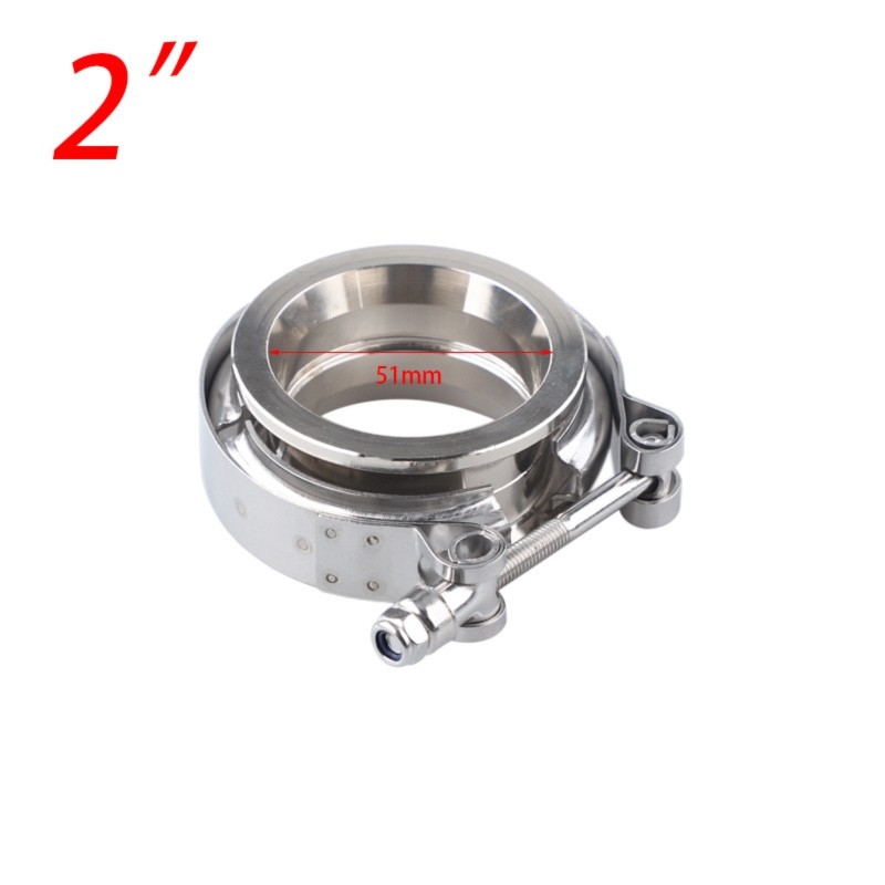 스테인리스 스틸 퀵 릴리스 V 밴드 클램프 범용 자동차 - Exhaust V Band Clamp Flange Kit Stainless 리뷰 및 가격