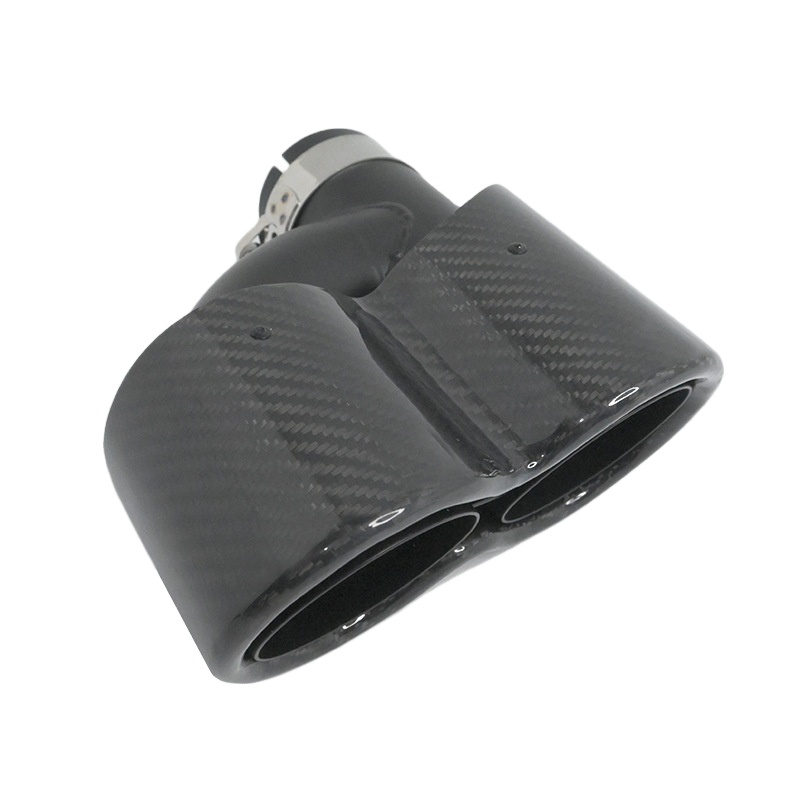 Y형 듀얼 배기 팁 63mm 입구 102mm 출구 카본 - Exhaust Tips Dual Outlet Carbon Fiber 63Mm 리뷰 및 가격