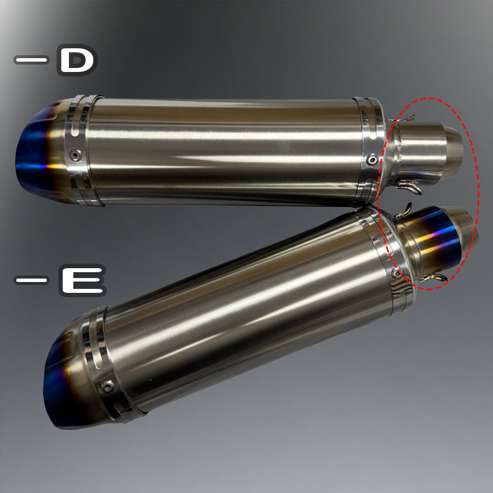 51mm 범용 오토바이 배기 머플러 파이프, 야마하 R - Exhaust Muffler Stainless Steel Universal 리뷰 및 가격