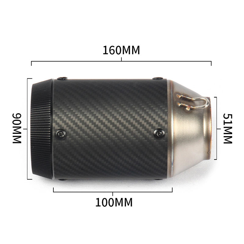51mm 60mm AR 배기구 오스틴 레이싱 인렛 유니 - Exhaust Muffler Stainless Steel Universal 리뷰 및 가격