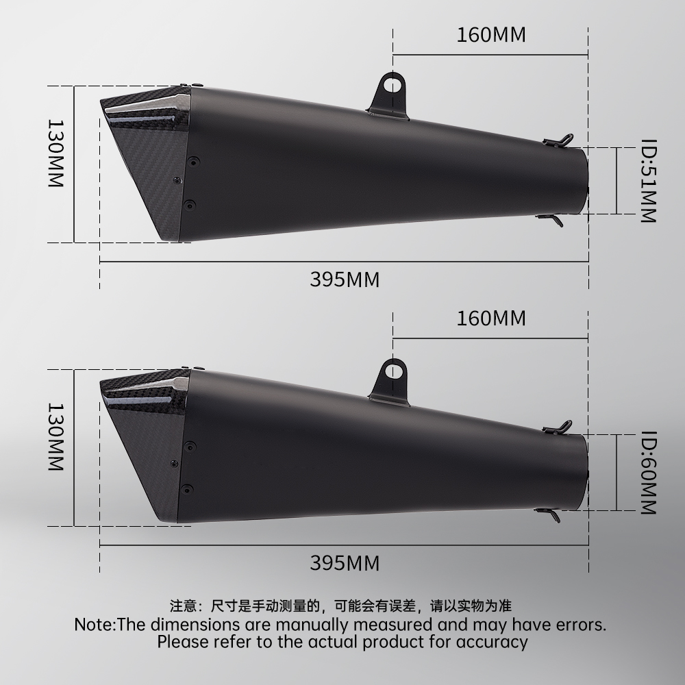 스테인레스 스틸 오토바이 범용 T145 테일 배기 파이 - Exhaust Muffler Stainless Steel Universal 리뷰 및 가격