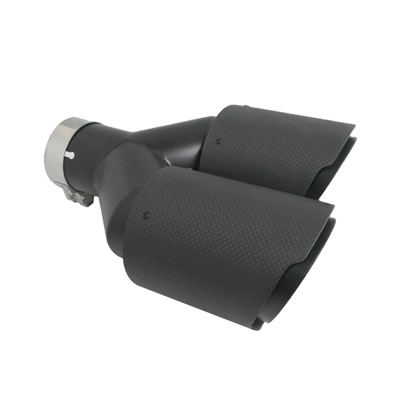 자동차 배기 시스템 Y형 테일파이프 트윈 아웃렛 직경  - Exhaust Tips Dual Outlet Carbon Fiber 63Mm 리뷰 및 가격