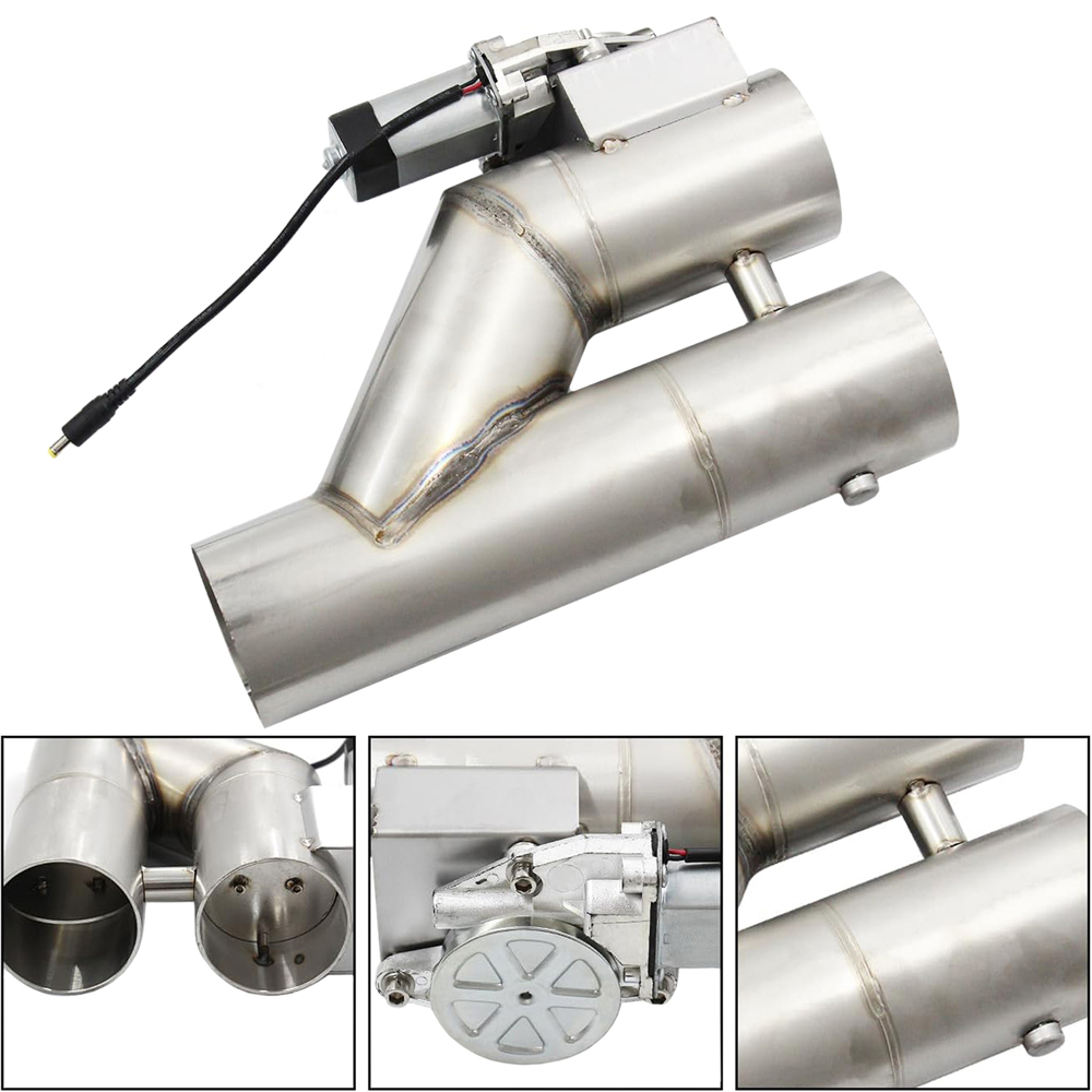 유니버설 2인치 2.5인치 3인치 전동 배기 컷아웃 밸 - Dual Exhaust Cutout Valve Y Pipe Stainless 리뷰 및 가격