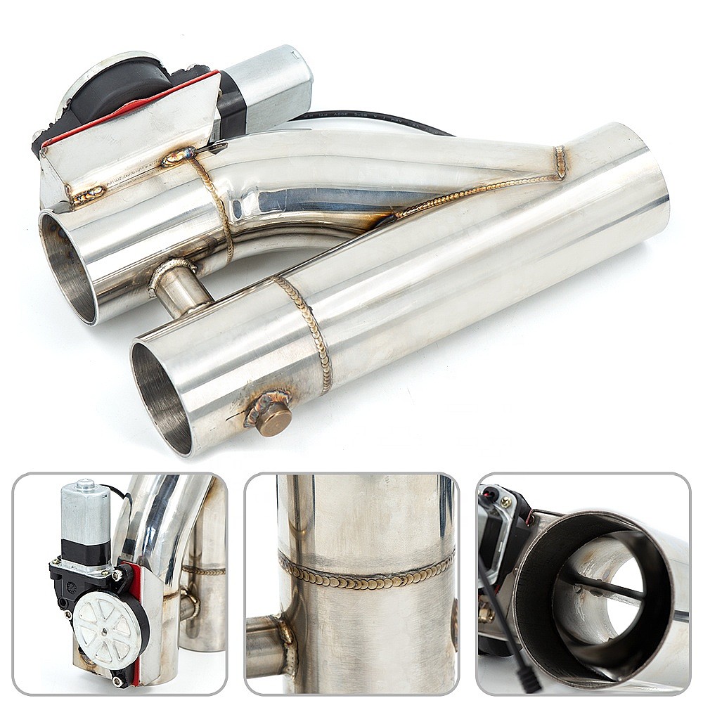 유니버셜 2 2.25 2.5 3인치 스테인리스 스틸 Y - Dual Exhaust Cutout Valve Y Pipe Stainless 리뷰 및 가격