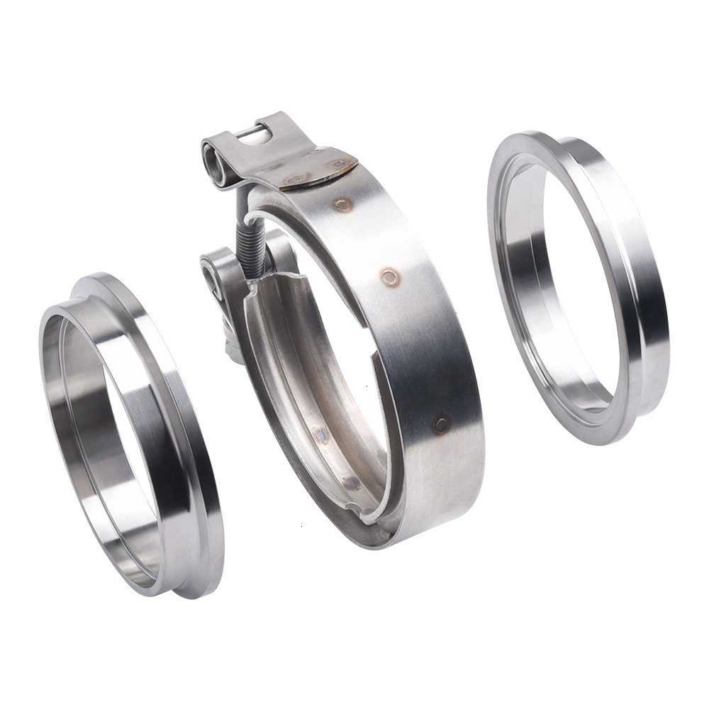 2', 2.25', 2.5', 2.75' 스테인리스 스 - Exhaust V Band Clamp Flange Kit Stainless 리뷰 및 가격