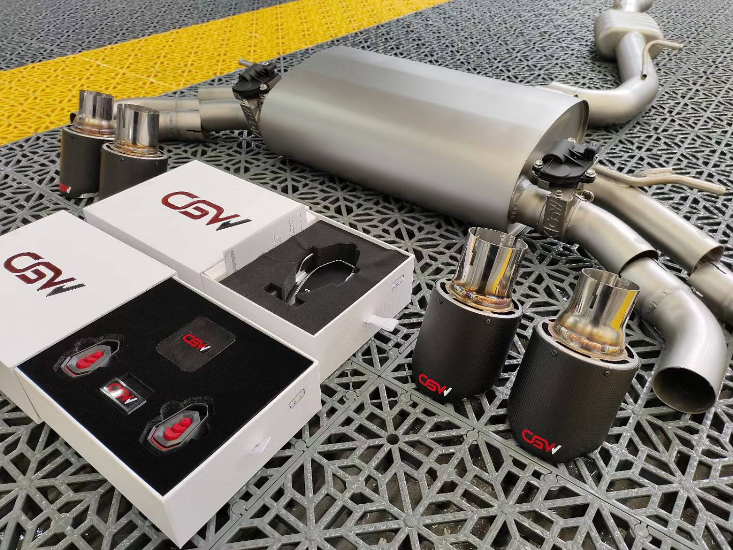 중국 제조 공장 도매 인기 자동차 사운드 배기 시스템  - Exhaust Muffler Stainless Steel Universal 리뷰 및 가격