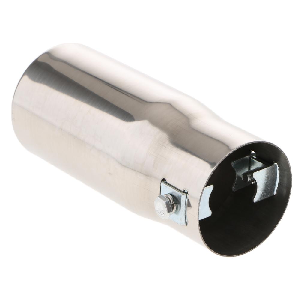 1PC 30-50mm 입구 스테인레스 스틸 배기 파이프 - Exhaust Muffler Stainless Steel Universal 리뷰 및 가격