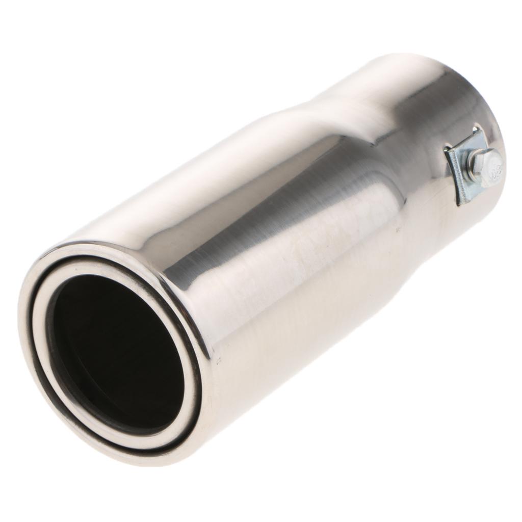 1PC 30-50mm 입구 스테인레스 스틸 배기 파이프 - Exhaust Muffler Stainless Steel Universal 리뷰 및 가격