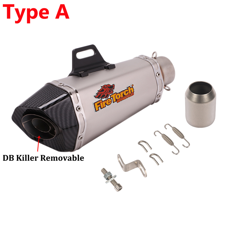 유니버셜 51mm 오토바이 배기 머플러 (R3 MT07 - Exhaust Muffler Stainless Steel Universal 리뷰 및 가격