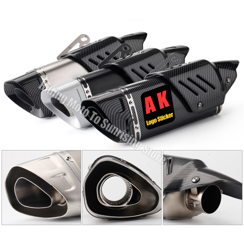 가와사키 야마하 혼다 스즈키 ETC 모토 R1 배기 수 - Exhaust Muffler Stainless Steel Universal 리뷰 및 가격