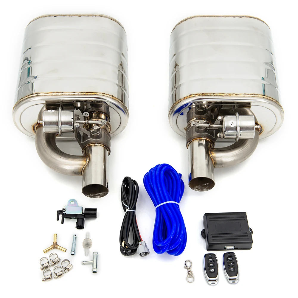 새로운 2-3인치 무선 원격 배기 컷아웃 밸브 - 단일 - Exhaust Dump Valve With Wireless Remote 리뷰 및 가격