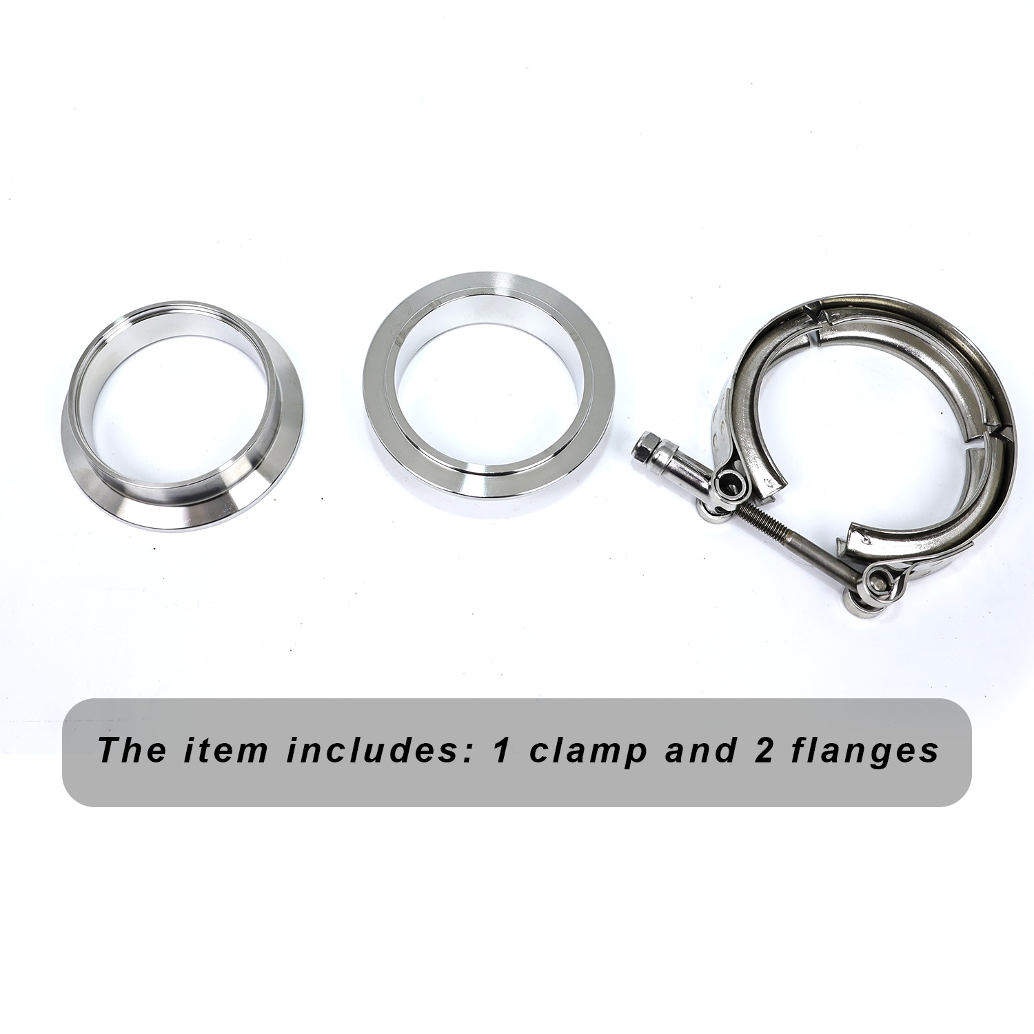 범용 304 스테인리스 스틸 퀵 릴리스 V 밴드 클램프 - Exhaust V Band Clamp Flange Kit Stainless 리뷰 및 가격